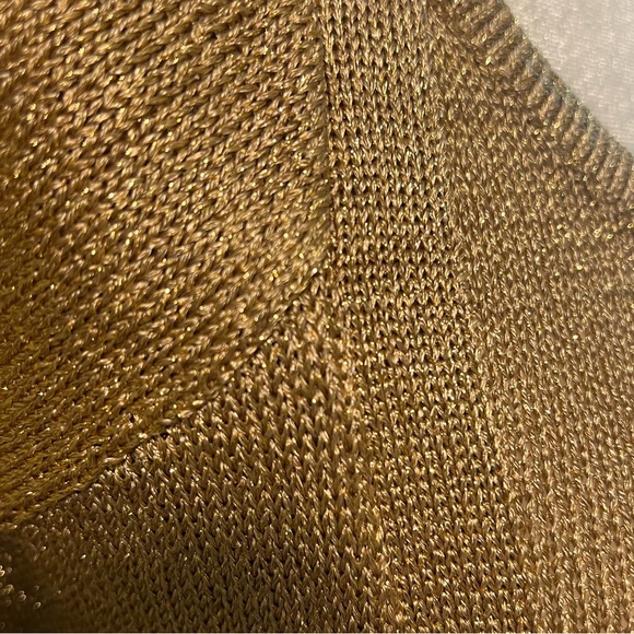 Marciano 2-piece gold metallic top-vintage - Picture 10 of 13